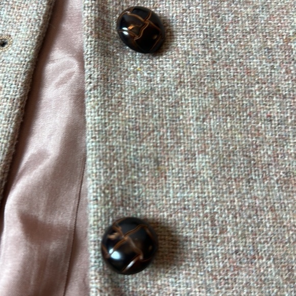 LUI pour Elle HFH him for her Vintage tweed blazer - Picture 4 of 13